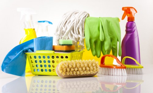 Bow carpet cleaning specialist treating a high-traffic carpet area