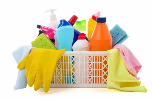 Bow Carpet Cleaners team preparing equipment with safety focus