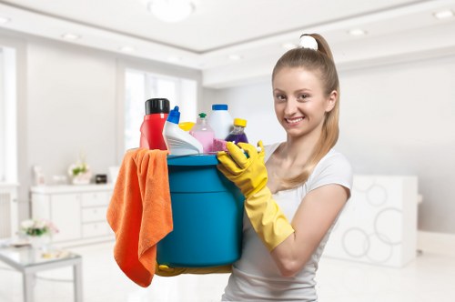 Example Bow carpet cleaning jobs for flats, terraces, and busy locations