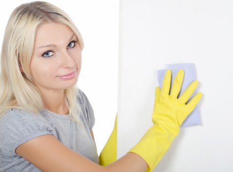 Fabric-specific sofa cleaning service for a modern couch in Bow