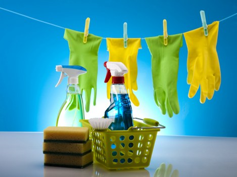 PPE worn by Bow Carpet Cleaners during a job